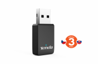 Tenda U11 WiFi AX900 USB Adapter, 886 Mb/s, 802.11 ax/ac/b/g/n, Windows, Linux, Ubuntu, autoinstall