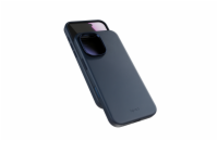 Epico Leather Mag+ Case iPhone 17 - modrá