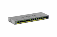 Netgear 16PT GIGABIT UNMANAGEABLE PLUS SWITCH W/ POE+ 