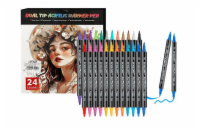 Fixy akrylové LTC LXFA03 24ks