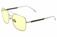 GUNNAR kancelářske/herní brýle  WITCHER WHITE WOLF STEEL/UMBER  jantarová skla BLF 65 GUNNAR focus