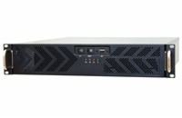 BAZAR - CHIEFTEC skříň Rackmount 2U ATX, UNC-210T-B-U3, 400W, Black, USB 3.0, poškozený obal