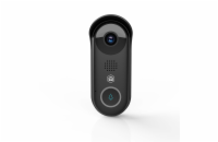 NEDIS Wi-Fi chytrý dveřní videotelefon/ 1920x1080/ 2Mpix/ IP54/ transformátor/ snímač pohybu/ noční vidění/ Onvif/ černý