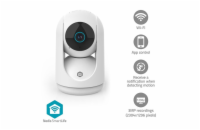 NEDIS IP kamera/ vnitřní/ Wi-Fi/ 3Mpix/ 1296p/ náklon/ Onvif/ detekce pohybu/ noční vidění 10m/ bílá