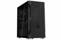 SilverStone FARA H1MB-G, Micro-ATX skříň, Honeycomb vzor, tvrzené sklo, černá