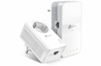 BAZAR - TP-Link TL-WPA7617KIT OneMesh/EasyMesh WiFi5 powerline set (AC1200, AV1000,1xGbE,HomePlug AV2) - poškozený obal