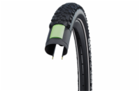 Schwalbe plášť Smart Sam Plus 28x1,85 ETRTO 47-622 AddixPerformance DoubleDefense GreenGuard reflexní pruh