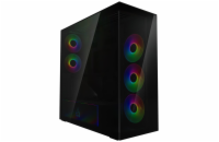 ARCTIC Xtender (Black) black window with GPU