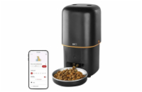 Smart automat na krmivo EMOS Pet Care, 4 l, černý, WiFi Tuya