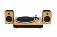 House of Marley Stir It Up Wireless 2+ reproduktory, Bluetooth gramofon, Signature Black