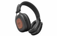 House of Marley Positive Vibration Rebel ANC, náhlavní bezdrátová sluchátka, Signature Black