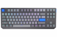 Endorfy mechanická klávesnice Thock V2 TKL / bezdrátová / ARGB /  yellow sw. / USB / CZ/SK layout