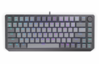 Endorfy mechanická klávesnice Thock V2 75% / drátová / ARGB /  red sw. / USB / zmenšená / US layout