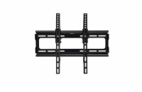 DeTech Náklopný držák na TV 32–60" na stěnu - černá Náklopný držák na TV 32”–60” s podporou VESA až 400×400 mm a nosností 40 kg. Umožňuje náklon do 15°, má kompaktní konstrukci s odstupem 3 cm od zdi