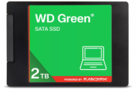 WD GREEN SSD 3D NAND WDS200T5G0A 2TB, SATA III 6 Gb/s, 545MB/s, 2.5" WD GREEN SSD 3D NAND WDS200T5G0A 2TB, SATA III 6 Gb/s, 545MB/s, 2.5"