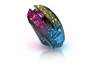 CONNECT IT DOODLE 2 PRO bezdrátová herní myš, 4800 DPI, podsvícená,ČERNÁ