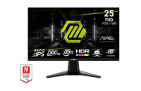 MSI MAG/255XF/24,5"/IPS/1980x1080/300Hz/0,5ms/Černá/3R