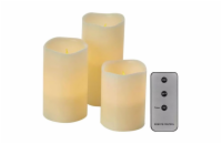 Vosková LED svíčka EMOS DCCV07 sada 3ks