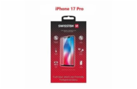 SKLO SWISSTEN FULL GLUE, COLOR FRAME, CASE FRIENDLY PRO APPLE IPHONE 17 PRO ČERNÉ