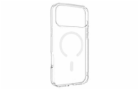 Zadní kryt FIXED MagPure s podporou MagSafe pro Apple iPhone 17 Pro Max, čirý