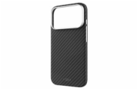 Aramidový zadní kryt FIXED MagVelar s podporou MagSafe pro Apple iPhone 17 Pro, černý