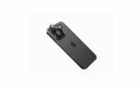 Ochranná skla čoček fotoaparátů FIXED Armor Camera Glass pro Apple iPhone 17 Pro/Pro Max, černá