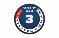 ABUS 4804C/110 black Steel-O-Chain / řetězový zámek