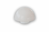 Kryt svítidla závitové - 85163 opálové - hříbek