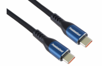 PremiumCord USB-C kabel, 0.5m/5A/100W/20Gbits