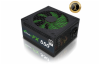 Evolveo FX 550 550W czefx550 EVOLVEO FX 550 , zdroj 550W ATX, 14cm, tichý, 80+, bulk