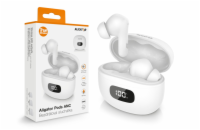 Sluchátka ALIGATOR PODS ANC TWS08, bílá