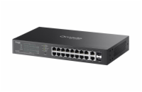 TP-Link ES220GP, Omada 20-Port Gigabit Easy Managed Switch, 2x GLAN, 16x GLAN PoE+, 2x SFP, 150W PoE budget, 1U