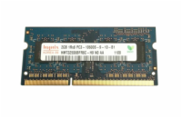 Hynix 2GB DDR3 PC10600 1333MHz SODIMM CL9 Kompaktní DDR3 paměť s kapacitou 2 GB pro starší notebooky s frekvencí 1333 MHz.