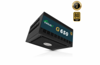 EVOLVEO G650,zdroj650W,ATX3.1,14cm,aPFC,80+GOLD,3YRW