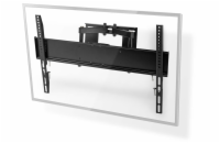 NEDIS nástěnný TV držák/ 37 - 80"/ nosnost 35 kg/ náklon 15°/ otočný 0 - 180°/ Full Motion/ ocel/ černý