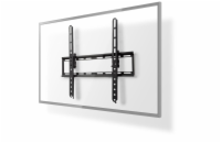 NEDIS nástěnný TV držák/ 23 - 55"/ nosnost 35 kg/ náklon 12°/ vzdálenost od stěny 38 mm/ ocel/ černý