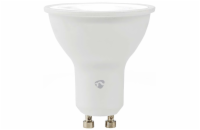 NEDIS chytrá LED žárovka/ Zigbee 3.0/ GU10/ PAR16/ 4,7W/ 230V/ 470lm/ teplá – studená bíla/ 2700–6500K/ RGB/ stmívatelná