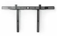 NEDIS univerzální držák pro repro / na soundbar/ nosnost 10 kg/ nastavení hloubky/ černý