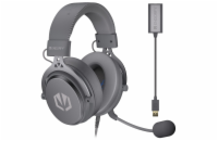 Endorfy headset VIRO Plus USB / drátový / s odnímatelným mikrofonem / USB / šedý