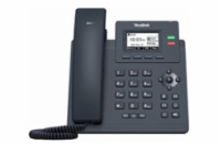 Yealink SIP-T31G IP telefon, 2,3" 132x64 grafický, 2x RJ45 10/100/1000, PoE, 2x SIP, adaptér