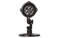 LED vánoční dekorativní projektor – vločky, venkovní i vnitřní, bílá