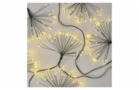 LED světelný řetěz – svítící trsy, nano, 5,2 m, vnitřní, teplá bílá, časovač