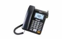 MaxCom MM28D, stolní GSM telefon, černá