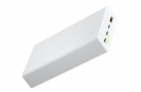 Green Cell PowerPlay 20S powerbanka 20000mAh, 22.5W, USB-C, bílá Výkonná powerbanka s kapacitou 20000 mAh a technologií rychlého nabíjení. Podporuje Quick Charge i Power Delivery, má 3 porty a kompak
