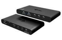 i-tec KVM Docking Station HDMI for 2 hosts, Power Delivery 2x 100W
