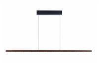 IMMAX NEO MADEIRA lineár osvětlení, dřevo ořech, 157cm, stmívatelné senzorem