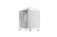 ASUS case PRIME AP303 TG WHITE, ATX, průhledná bočnice,1x120mm, bílá