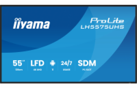 55" iiyama LH5575UHS-B2AG:IPS,4K UHD,Android,24/7