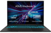 ASUS Vivobook 16 RTX - Core 5 Processor 210H/16GB/1TB SSD/RTX 5060 8GB/16"/WUXGA/IPS/2y PUR/bez OS/černá