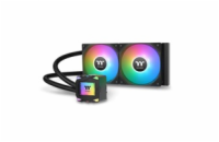 THERMAL TAKE Vodní chladič LA240 ARGB, 2x120mm ARGB, LGA1851, AM5, černá